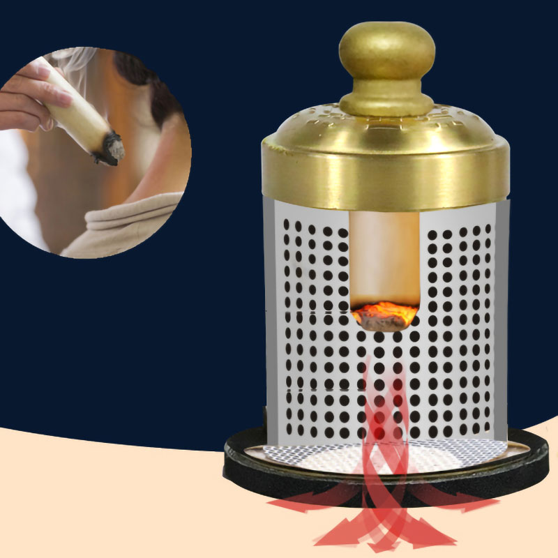 Herbal Wellness Healthcare - Smokeless Moxa Cylinder – Magnetic Herbal