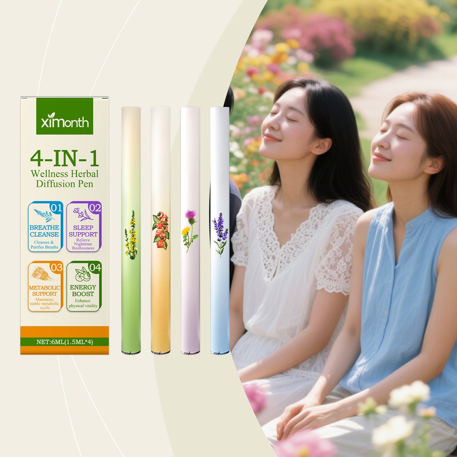 4 In 1 Wellness Herbal Diffusi - огляд і ціна Herbal Wellness Healthcare