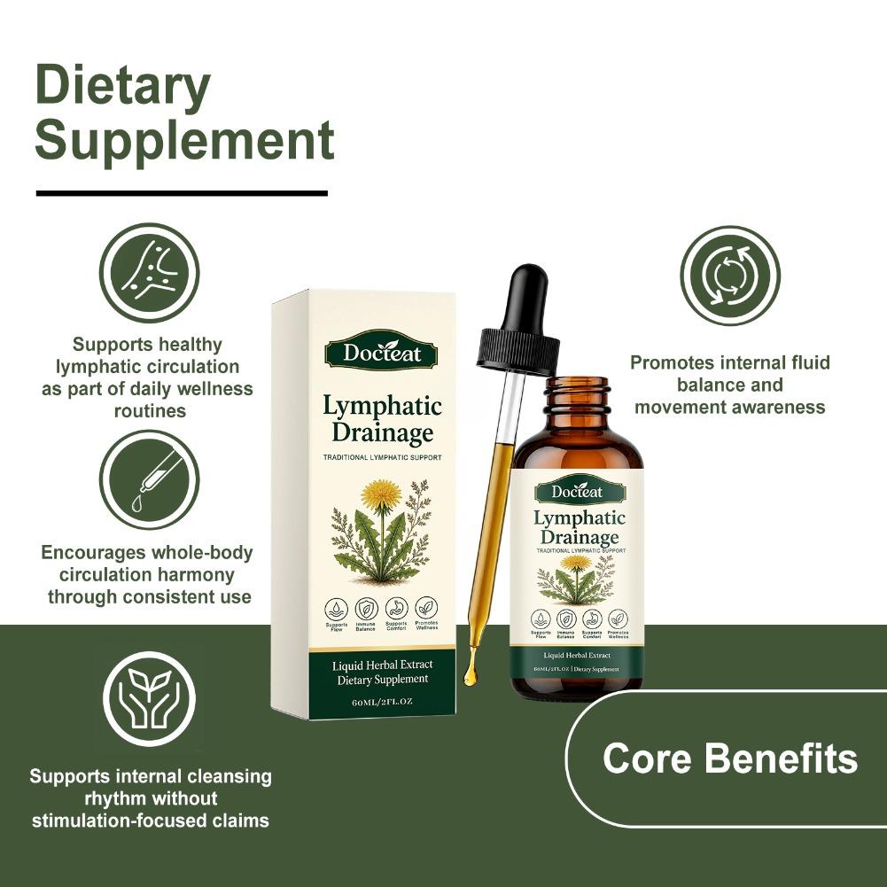 Lymphatic Drainage Liquid Supp - огляд і ціна Herbal Wellness Healthcare