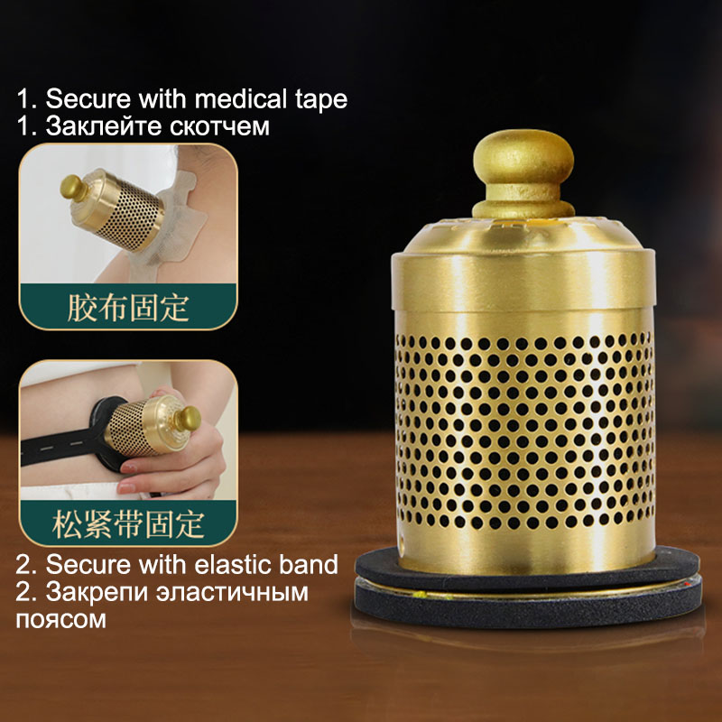 Smokeless Moxa Cylinder – Magn - огляд і ціна Herbal Wellness Healthcare