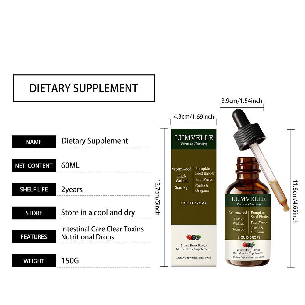 60ml Wild Wormwood Liquid Drop - огляд і ціна Herbal Wellness Tincture